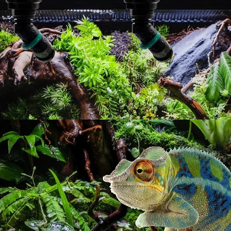 หัวฉีดพ่นหมอกแรงดันสูง หมุนได้ - Misting Nozzle Reptile บทวิจารณ์และราคา