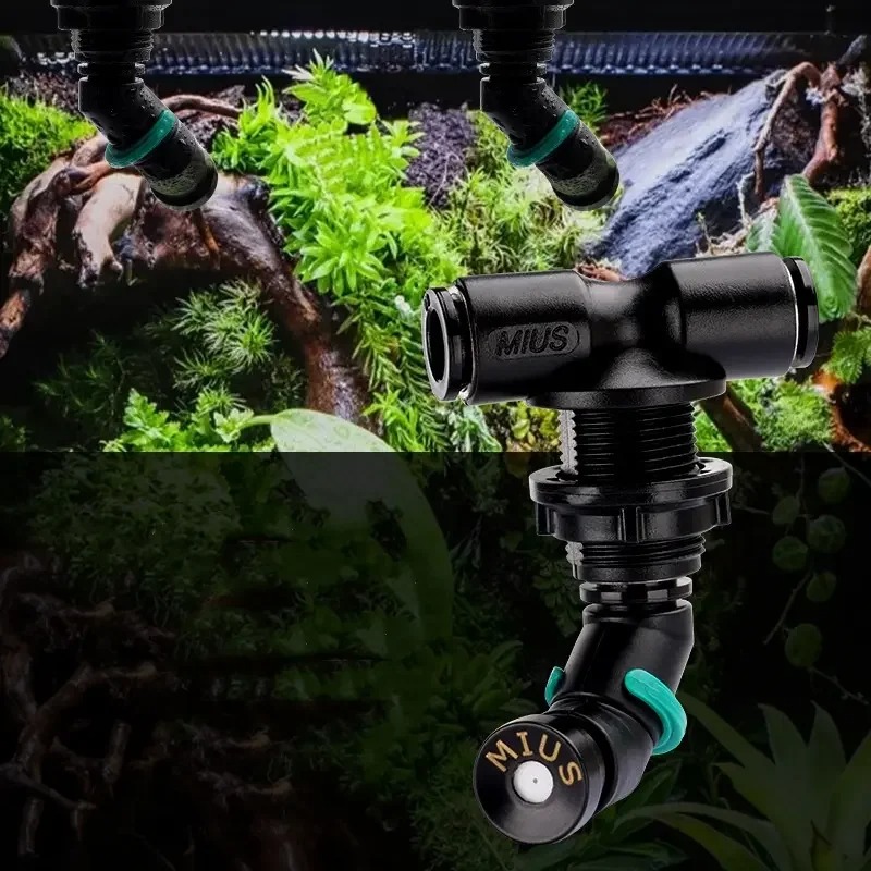 หัวฉีดพ่นหมอกแรงดันสูง หมุนได้ - Misting Nozzle Reptile บทวิจารณ์และราคา
