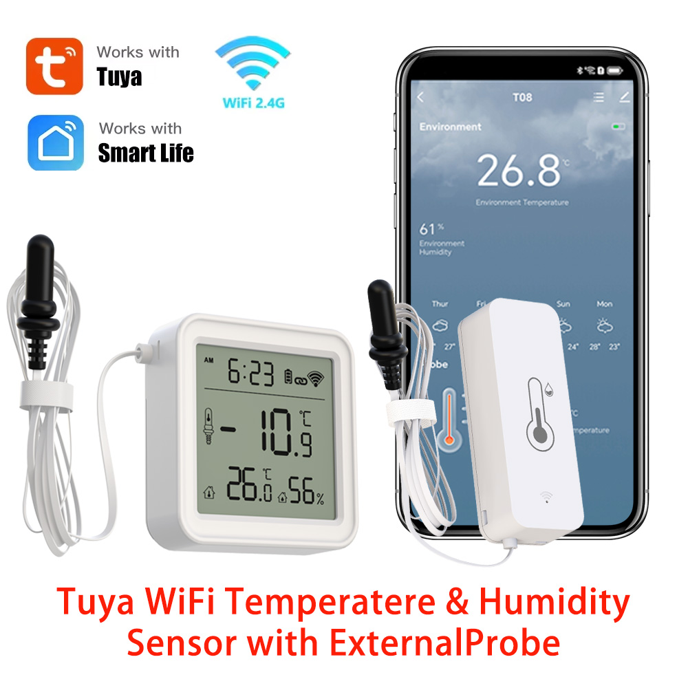 ทูยา ไวไฟเซ็นเซอร์วัดอุณหภูมิแ - Digital Hygrometer Probe บทวิจารณ์และราคา