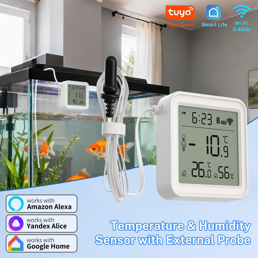 ทูยา ไวไฟเซ็นเซอร์วัดอุณหภูมิแ - Digital Hygrometer Probe บทวิจารณ์และราคา